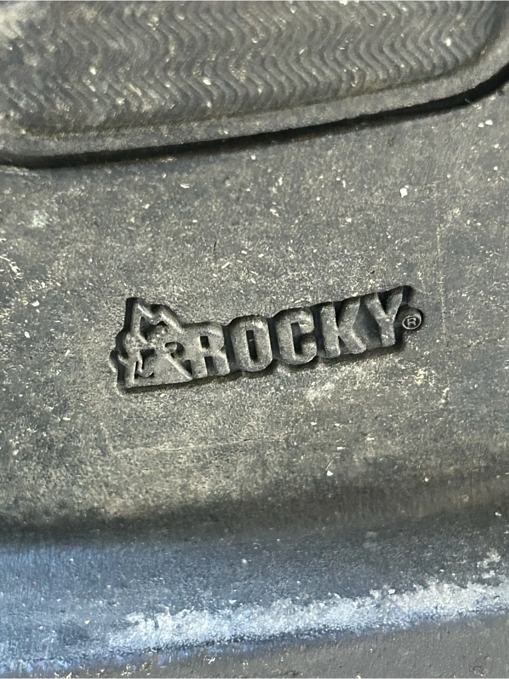 ROCKY Warden Pull-On Wellington Leather Boot, Black, Size 11.5W